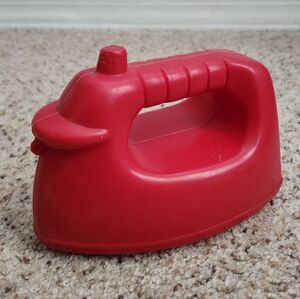 Fisher-Price Red Toy Iron